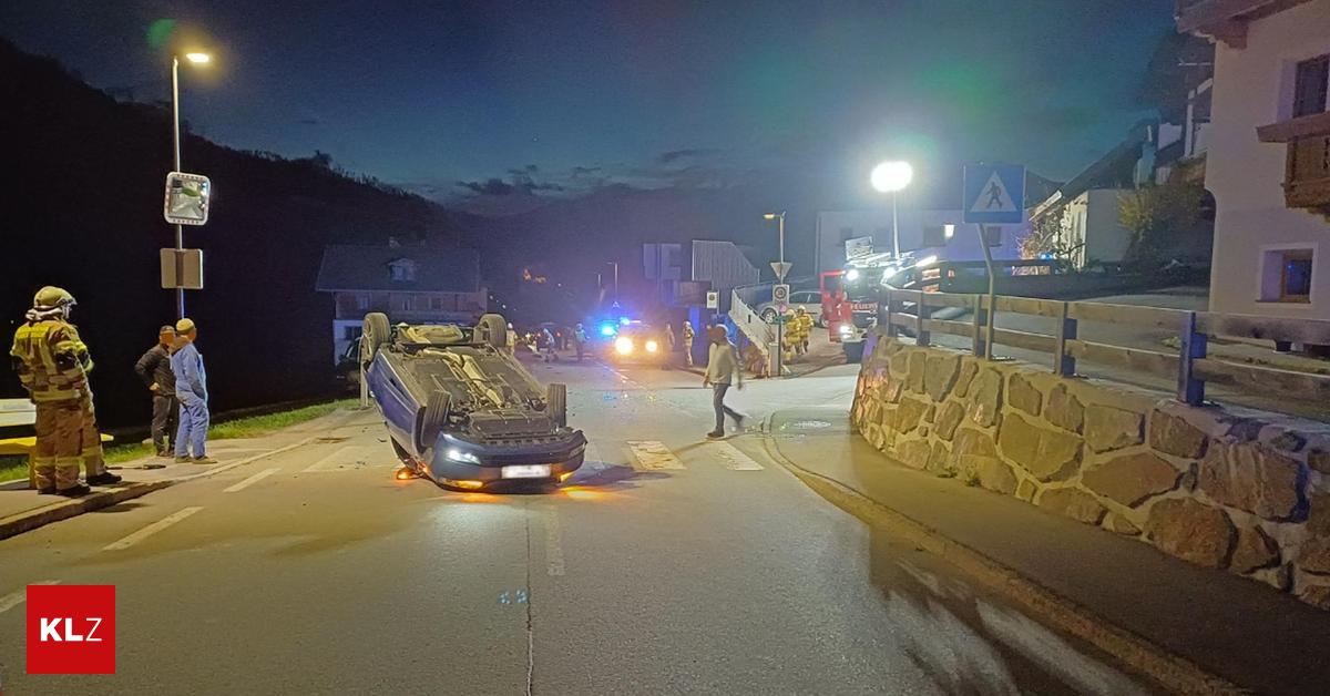 Meter Weit Geschleudert Alko Lenker Krachte Gegen Zwei Pkw Und